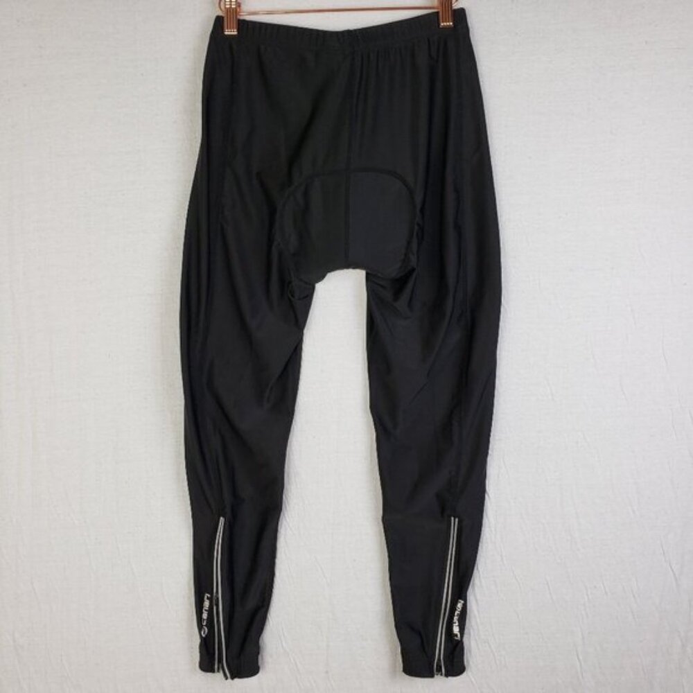 Canari Cycling Tights Leggings Black size M Ankle Zipper